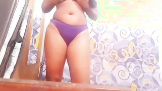 Desi possessor of appetizing twins takes everything off on camera | XXX Video on AllSex.XXX