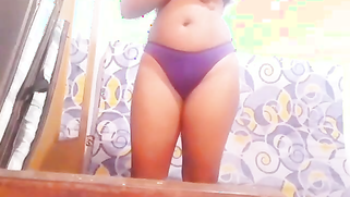 Desi possessor of appetizing twins takes everything off on camera | XXX Video on AllSex.XXX