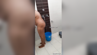 Fatty Indian aunty washes naked body but boy films her everywhere | XXX Video on AllSex.XXX