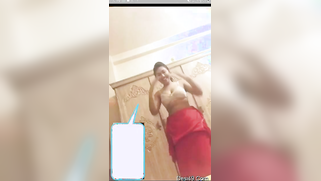 Sex show of playful Desi girl in red who slowly strips down | XXX Video on AllSex.XXX