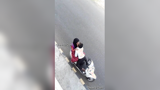 Indian teen doesn't know stepfather watches her kissing XXX lover | XXX Video on AllSex.XXX