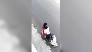 Indian teen doesn't know stepfather watches her kissing XXX lover | XXX Video on AllSex.XXX