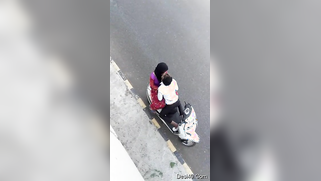 Indian teen doesn't know stepfather watches her kissing XXX lover | XXX Video on AllSex.XXX