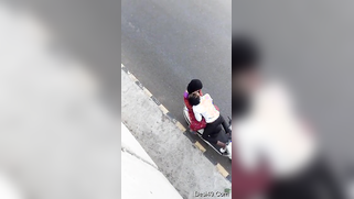 Indian teen doesn't know stepfather watches her kissing XXX lover | XXX Video on AllSex.XXX