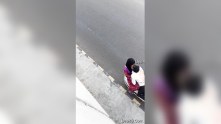 Indian teen doesn't know stepfather watches her kissing XXX lover | XXX Video on AllSex.XXX