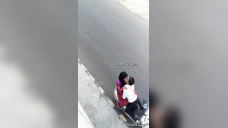 Indian teen doesn't know stepfather watches her kissing XXX lover | XXX Video on AllSex.XXX