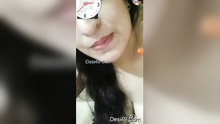 XXX video of Indian aunty who is proud of natural boobs and her cherry | XXX Video on AllSex.XXX