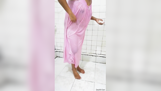 Fat Desi mom doesn't get totally naked washing body in shower sex clip | XXX Video on AllSex.XXX