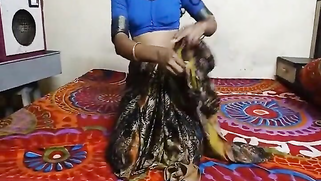 Unstoppable XXX show of Indian who takes sari and underwear off | XXX Video on AllSex.XXX