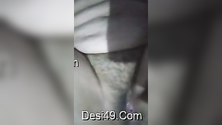 Aunty puts camera down to film how she masturbates hairy pussy | XXX Video on AllSex.XXX