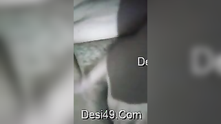 Aunty puts camera down to film how she masturbates hairy pussy | XXX Video on AllSex.XXX