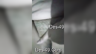 Aunty puts camera down to film how she masturbates hairy pussy | XXX Video on AllSex.XXX