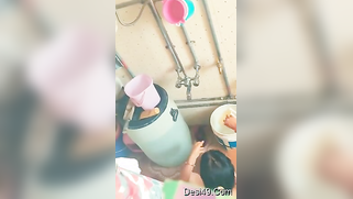 Boy enjoys sex partner from India taking impromptu shower in the nude | XXX Video on AllSex.XXX