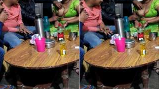 Hospitable Desi girl doesn't know how to deny guests who paw boobies | XXX Video on AllSex.XXX