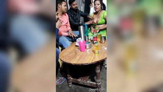 Hospitable Desi girl doesn't know how to deny guests who paw boobies | XXX Video on AllSex.XXX