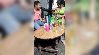 Hospitable Desi girl doesn't know how to deny guests who paw boobies | XXX Video on AllSex.XXX