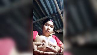 Desi coed takes red outfit off to flaunt massive tits and beaver | XXX Video on AllSex.XXX