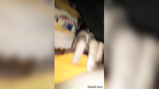 Indian babe lifts yellow sari and shows off pretty hairy pussy | XXX Video on AllSex.XXX