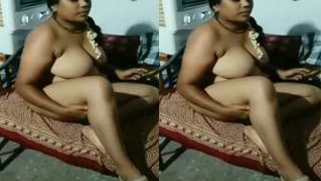 Splendid Indian aunty rests naked for partner who films her on camera | XXX Video on AllSex.XXX