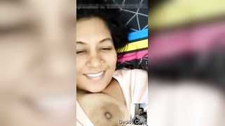 Cute and open-minded Indian strips natural jugs with perky nipples | XXX Video on AllSex.XXX
