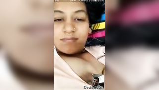 Cute and open-minded Indian strips natural jugs with perky nipples | XXX Video on AllSex.XXX