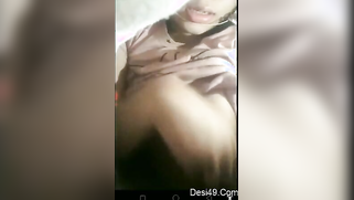 Girl can't sleep and turns camera on to broadcast naked sex parts | XXX Video on AllSex.XXX