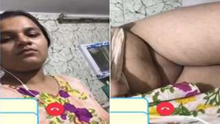 Indian aunty and her naked pussy in XXX self-made porn video | XXX Video on AllSex.XXX