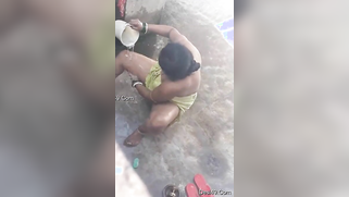 Desi mom doesn't see camera filming her naked in the shower zone | XXX Video on AllSex.XXX