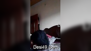 Indian babe kisses lover and allows him to take the pink bra off | XXX Video on AllSex.XXX