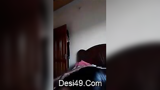 Indian babe kisses lover and allows him to take the pink bra off | XXX Video on AllSex.XXX