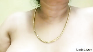 Desi mom is fat and having perky nipples to expose in amateur sex show | XXX Video on AllSex.XXX