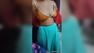 White getting dressed Indian flashes XXX-shaped titties in bedroom | XXX Video on AllSex.XXX