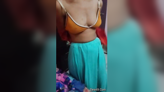 White getting dressed Indian flashes XXX-shaped titties in bedroom | XXX Video on AllSex.XXX