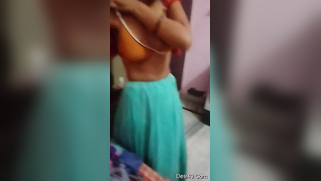 White getting dressed Indian flashes XXX-shaped titties in bedroom | XXX Video on AllSex.XXX