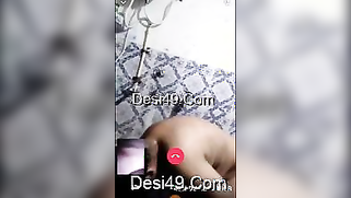 Adorable Indian calls guy because he wants to watch her taking shower | XXX Video on AllSex.XXX