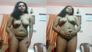 Affair of natural Indian slut who flashes tits and pussy in short clip | XXX Video on AllSex.XXX