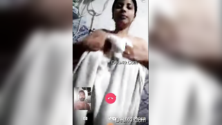 Desi girl can't hide from client who jerks off to her taking shower