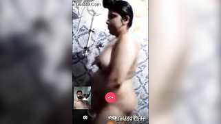 Desi girl can't hide from client who jerks off to her taking shower | XXX Video on AllSex.XXX