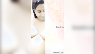 Voluptuous Desi mom makes a nude shower video for all the horny guys | XXX Video on AllSex.XXX