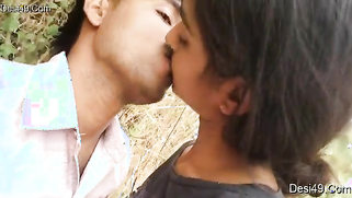 Partner called Desi woman outdoors not for sex but kissing on camera | XXX Video on AllSex.XXX