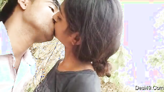 Partner called Desi woman outdoors not for sex but kissing on camera | XXX Video on AllSex.XXX