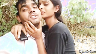 Partner called Desi woman outdoors not for sex but kissing on camera | XXX Video on AllSex.XXX