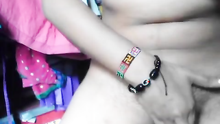 Model with natural breasts wants sex when she touches nipples and twat | XXX Video on AllSex.XXX