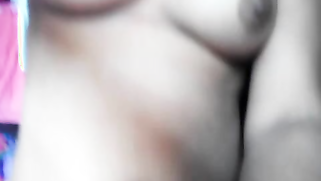 Model with natural breasts wants sex when she touches nipples and twat | XXX Video on AllSex.XXX