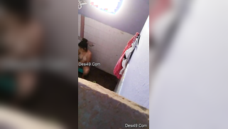 Desi girl desired man to film her in the nude while taking the shower | XXX Video on AllSex.XXX