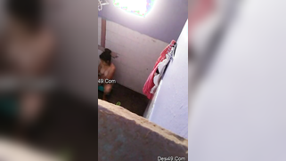 Desi girl desired man to film her in the nude while taking the shower | XXX Video on AllSex.XXX