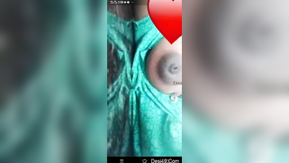 Desi mom in green sari gets partially naked in bed exposing breasts | XXX Video on AllSex.XXX