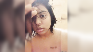 Indian hottie with dark nipples performs ardent show in the washroom | XXX Video on AllSex.XXX