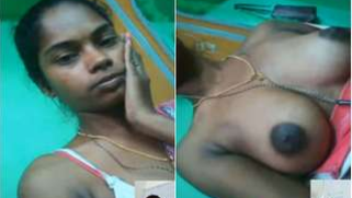 Indian exposes naked boobs without sense of shame cause XXX fan pays