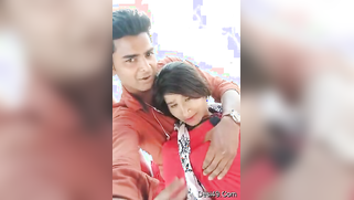 Handsome young man paws Indian's perfect boobs through red dress | XXX Video on AllSex.XXX